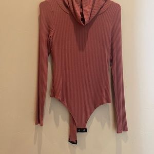Turtleneck bodysuit